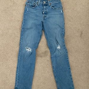 Levi’s 501 straight leg jeans